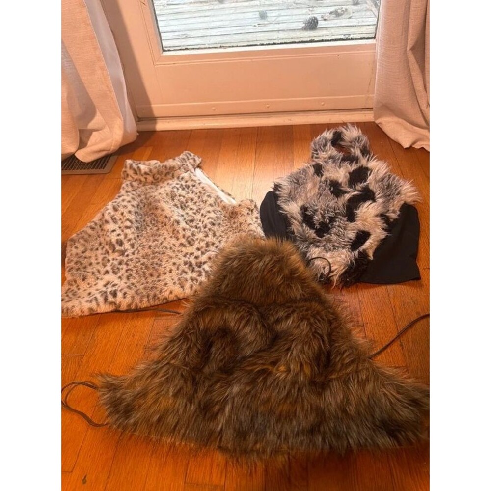 Fall Shien halters furry/fuzzy lot